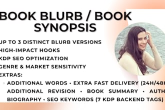 write the perfect book blurb or book description