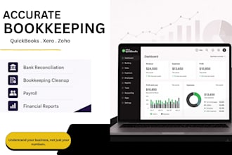 canada bookkeeping quickbooks setup zoho xero and bank reconciliation