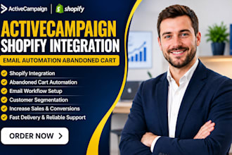 setup activecampaign shopify integration email automation abandoned cart