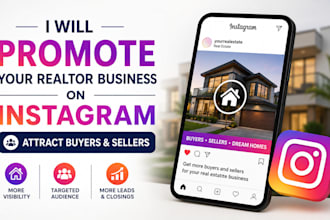promote your realtor business on instagram to attract buyers