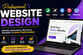 jimdo website showit website duda website tilda website wordpress website