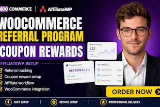 set up woocommerce referral program with coupon rewards using affiliatewp