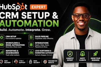 setup hubspot CRM hubspot automation workflow automation and sales pipeline