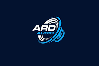 design audio company events festivals logo