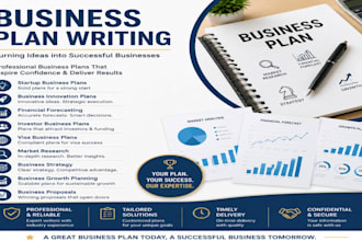 write a business plan financial plan investor pitch deck
