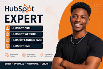 hubspot expert hubspot CRM hubspot website hubspot landing page hubspot cms