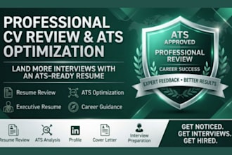 review your resume CV for ats and job applications