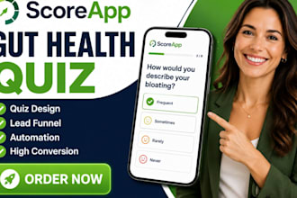 create scoreapp gut health funnel functional medicine health quiz scoreapp leads