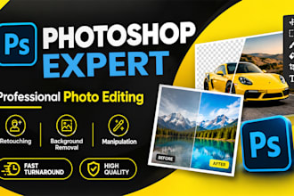 be your expert photoshop, illustrator, and indesign designer