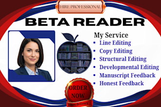 beta read your manuscript detailed reader feedback