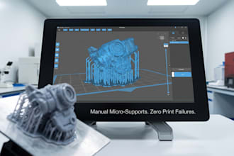 add chitubox pre supports to your 3d miniature stl