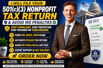 file your 501c3 nonprofit tax return and avoid irs penalties