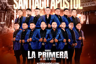 flyers para bares, eventos y presentaciones musicales,