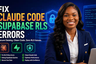fix claude code supabase rls errors mcp api database security deploy vibe coding