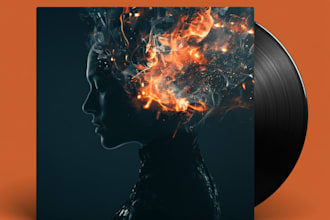 design custom album cover art or single cover design