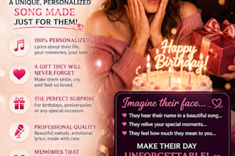 create a personalized birthday song for your loved one