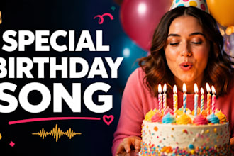 create a unique personalized birthday song