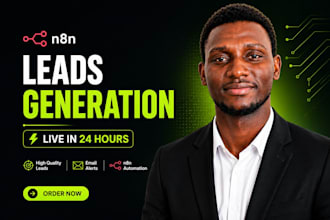 build n8n b2b lead generation and CRM automation workflows using n8n automation