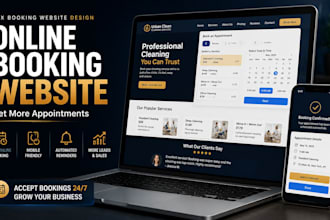 create a wix booking website for service businesses and appointments