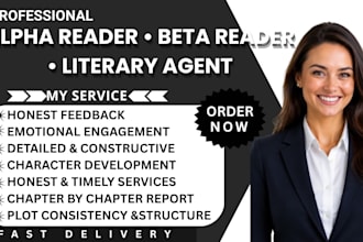 alpha and beta read your fiction or memoir with literary agent guidance