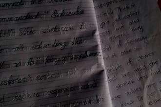 write anything in neat and beautiful handwriting
