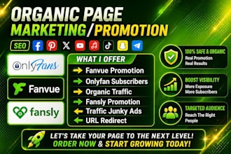 do fast onlyfans prom0tion, fanvue promotion, adult web promotion, fansly