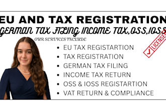 do eu tax and vat registration, german tax filling, income tax, oss, ioss