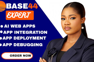 develop base 44, debug base44, deploy base 44 and base44 ai app