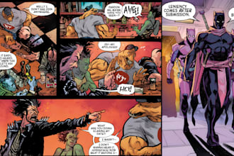 do comic book illustration comic strip graphic novel  webtoon panel