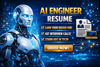 write an ats ai engineer resume for machine learning and data science roles