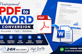 convert PDF to editable word with accurate formatting