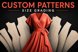 be your digital sewing pattern maker and pattern grading for clothing
