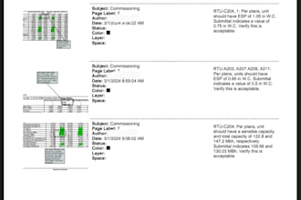 provide mep design reviews and commissioning services