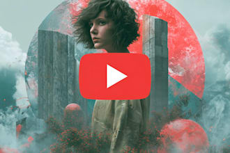 design catchy youtube thumbnail