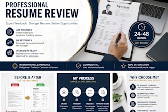 review and improve your resume professionally