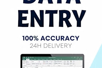do accurate data entry and excel spreadsheet