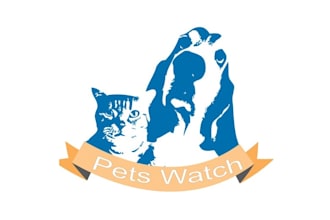 design remarkable vibrant pet watch logo