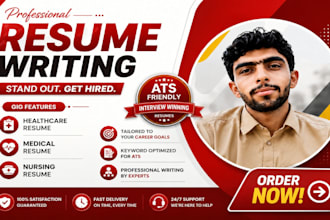 create a professional ats resume, CV, cover letter