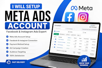 set up a meta ads account
