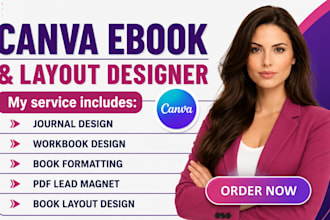 canva ebook design canva workbook ebook layout lead magnet canva PDF