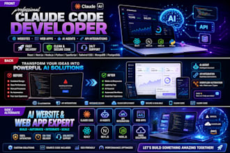 claude code website development web app api intregrations claude ai agent
