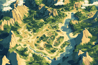 make vector map designs