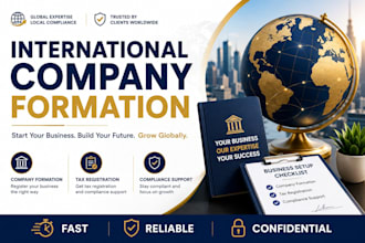 provide international company formation and compliance support