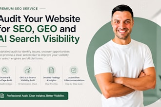audit your website for SEO, GEO and ai search visibility