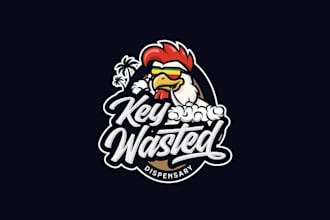 design dispensary and merch key west logo