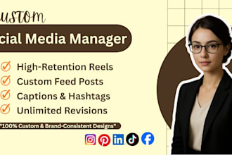 edit viral reels and design custom posts