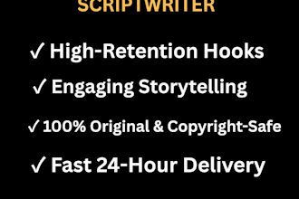 write engaging faceless youtube cash cow video scripts