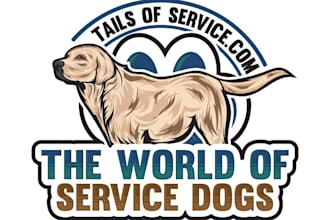 design a professional dog logo for your pet business or brand
