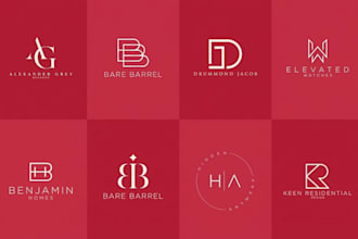 do modern luxury cosmetics, makeup, and beauty logo design