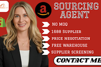 be your expert sourcing agent alibaba sourcing dropshipping agent 1688 sourcing